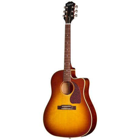 Epiphone J-45 Standard EC Acoustic Electric Guitar - Honey Burst