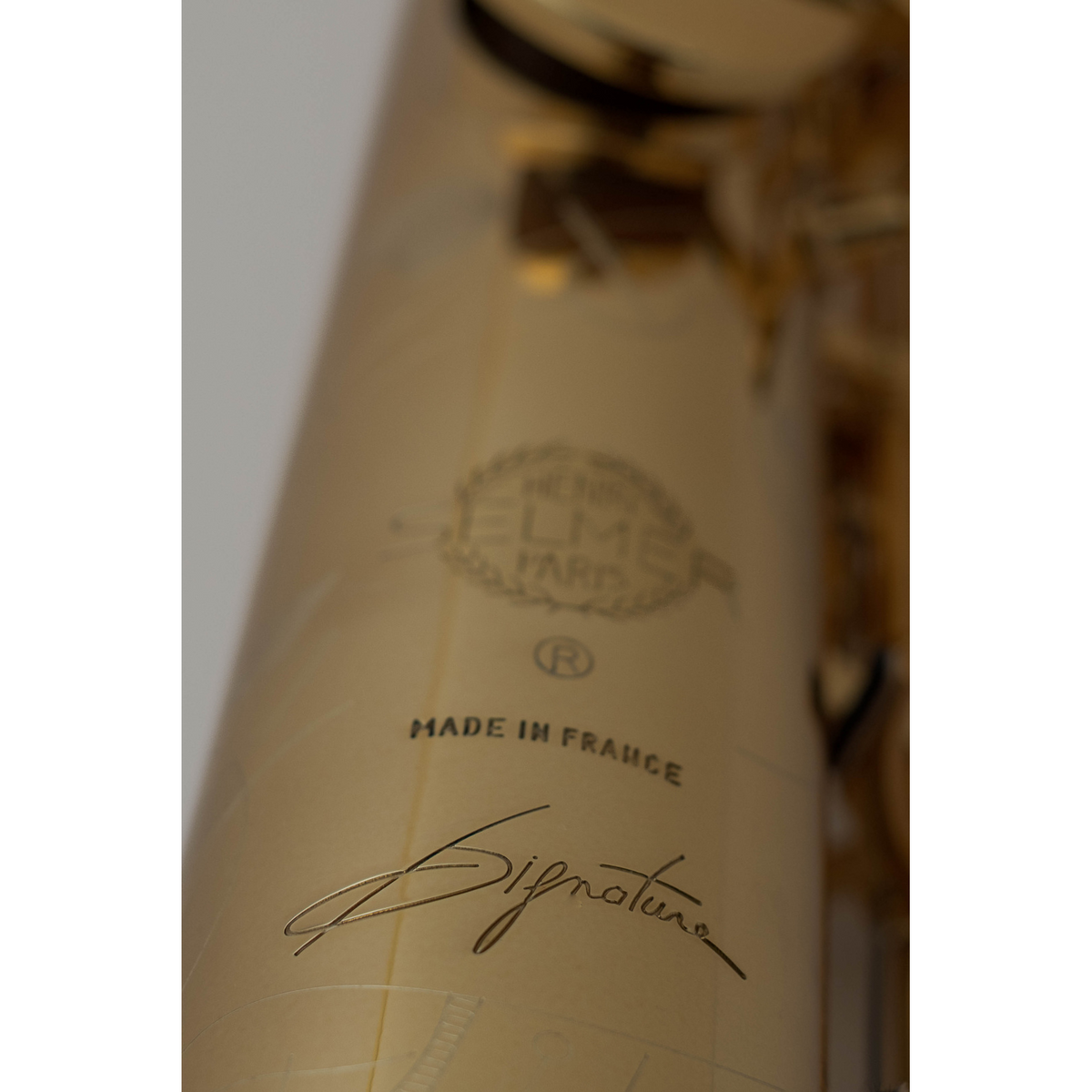 Selmer 81SIG Henri SELMER Paris Signature Soprano Saxophone - Gold Lacquer