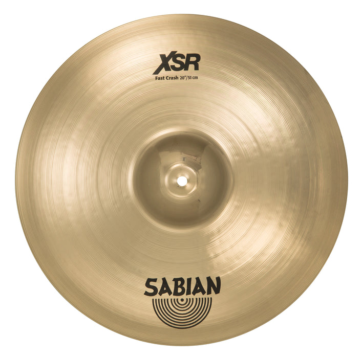 Sabian 20-Inch XSR Fast Crash Cymbal - New,20 Inch