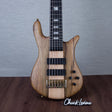 Spector Euro 6 LT Solid Korina Wings 6-String Electric Bass Guitar - Natural Satin - CHUCKSCLUSIVE - #C121NB23483