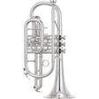 Yamaha YCR-6335IIS Bb Cornet, Shepherd's Crook - Silver-Plated