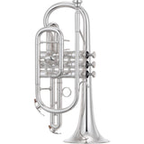 Yamaha YCR-6335IIS Bb Cornet, Shepherd's Crook - Silver-Plated