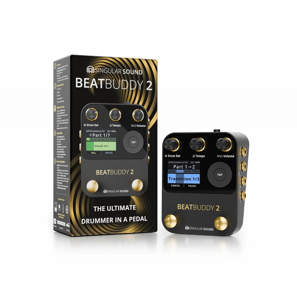 Singular Sound BeatBuddy 2 Drum Pedal Machine Electric Guitar Pedal