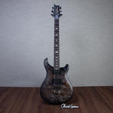 PRS S2 Custom 24 Poplar Burl Electric Guitar - Charcoal Burst - #S2089068