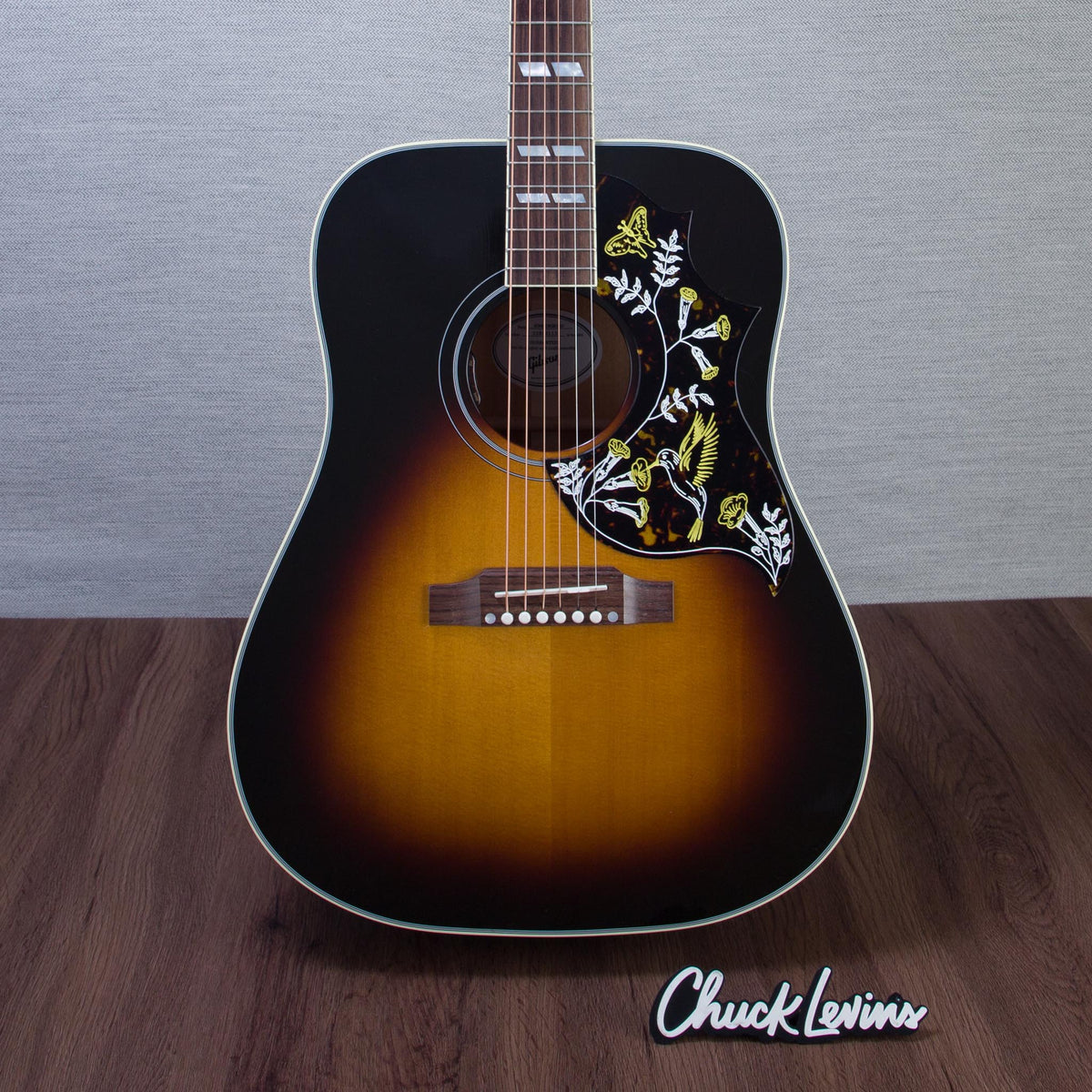 Gibson Hummingbird Standard Mahogany/Sitka Spruce Acoustic Electric Guitar - Vintage Sunburst - #22805113