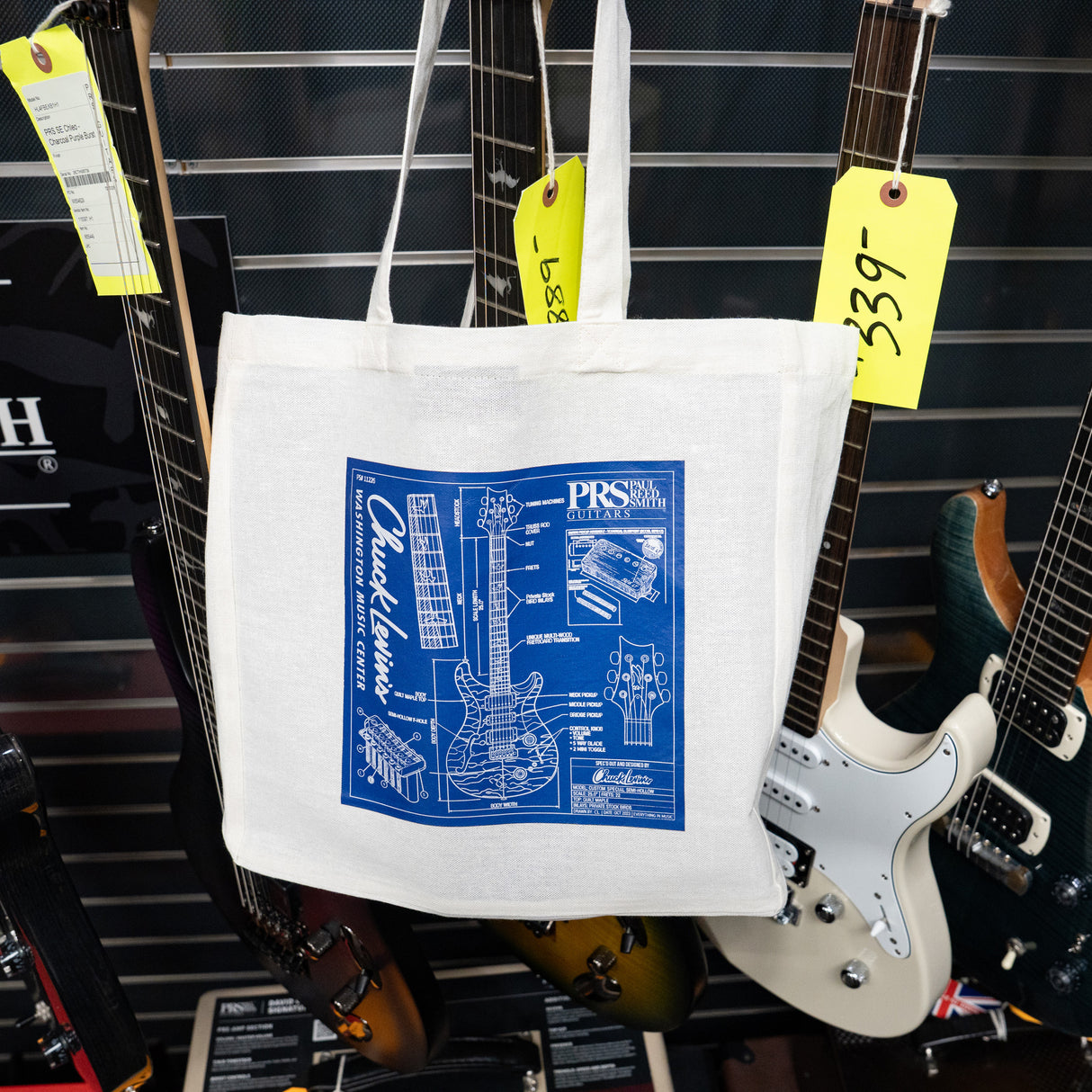 Chuck Levin's x PRS Guitars Limited Edition Tote Bag
