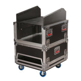 Gator Cases G-TOUR-GRC-1406 14U Top, 6U Bottom Audio Road Console Rack - New
