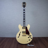Gibson Custom Shop Murphy Lab 59' ES-335 Semi-Hollowbody Electric Guitar - Heavy Aging Classic White - #A960269