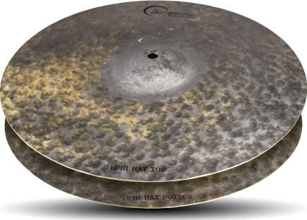 Dream 15" Dark Matter Hi Hat Cymbals - New,15 Inch