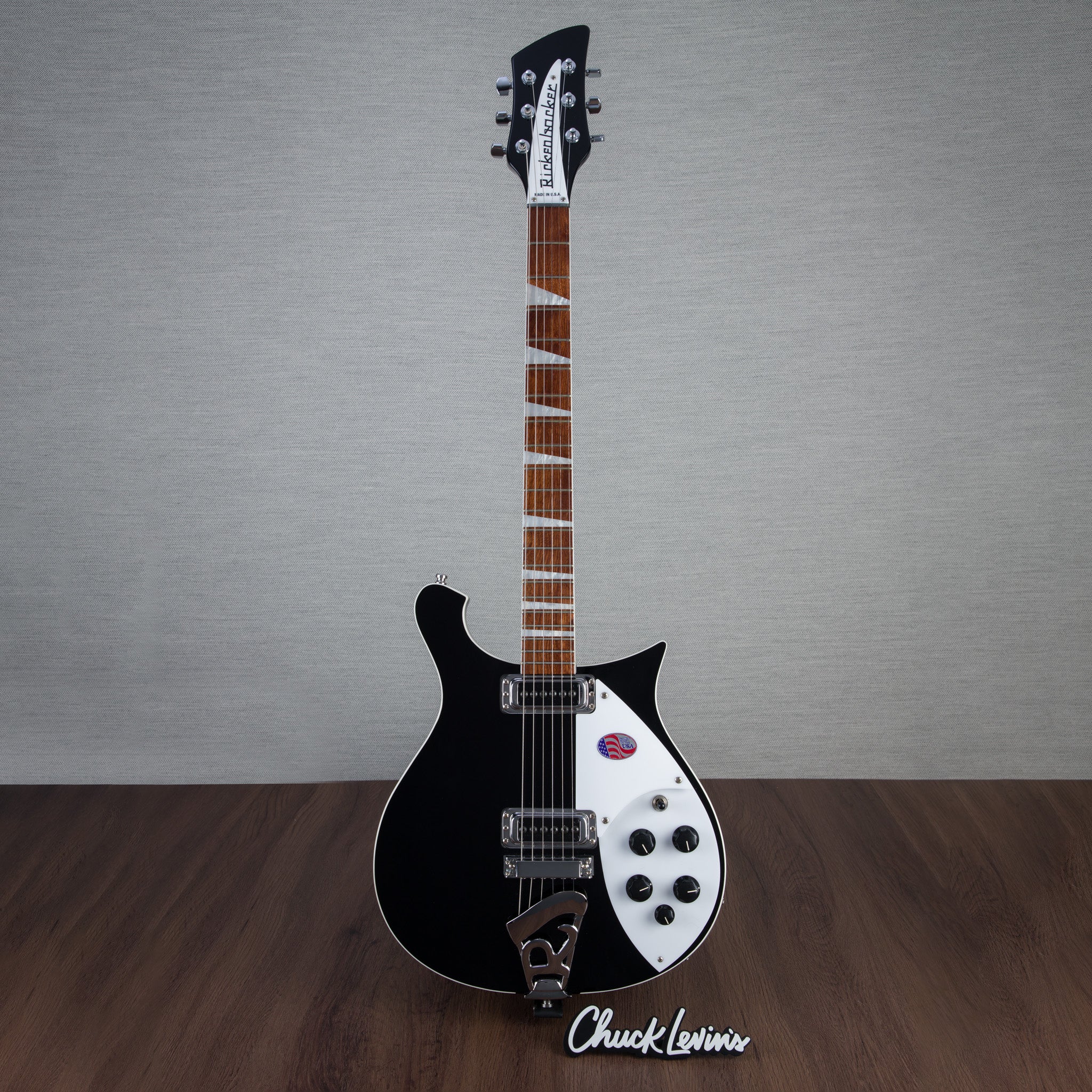 Rickenbacker 620 Electric Guitar - Jetglo – Chuck Levin's