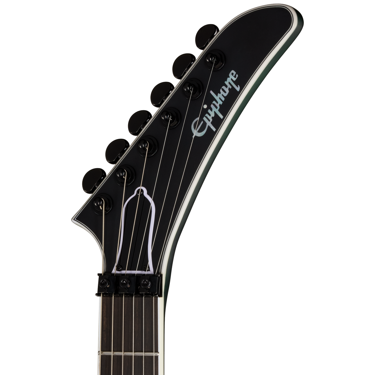 Epiphone Prophecy Victory FR Electric Guitar - Aqua Smoke Satin