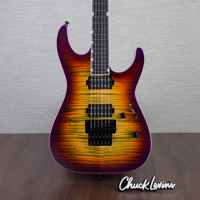 ESP USA M-II FR Electric Guitar - Lynch Burst - #US24086