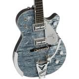 Gretsch Limited Edition G6134T-48 Penguin With String-Thru Bigsby Electric Guitar - Light Blue Pearl