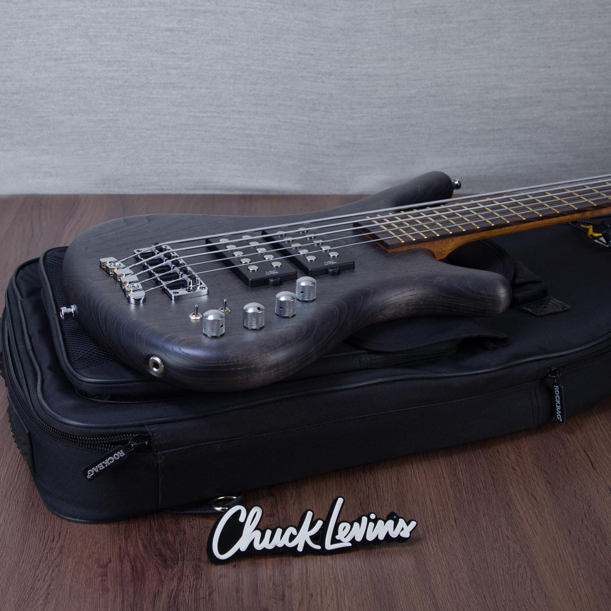 Warwick Corvette 5-String Electric Bass Guitar - Nirvana Black Transparent Satin - #GPS E 013106-24