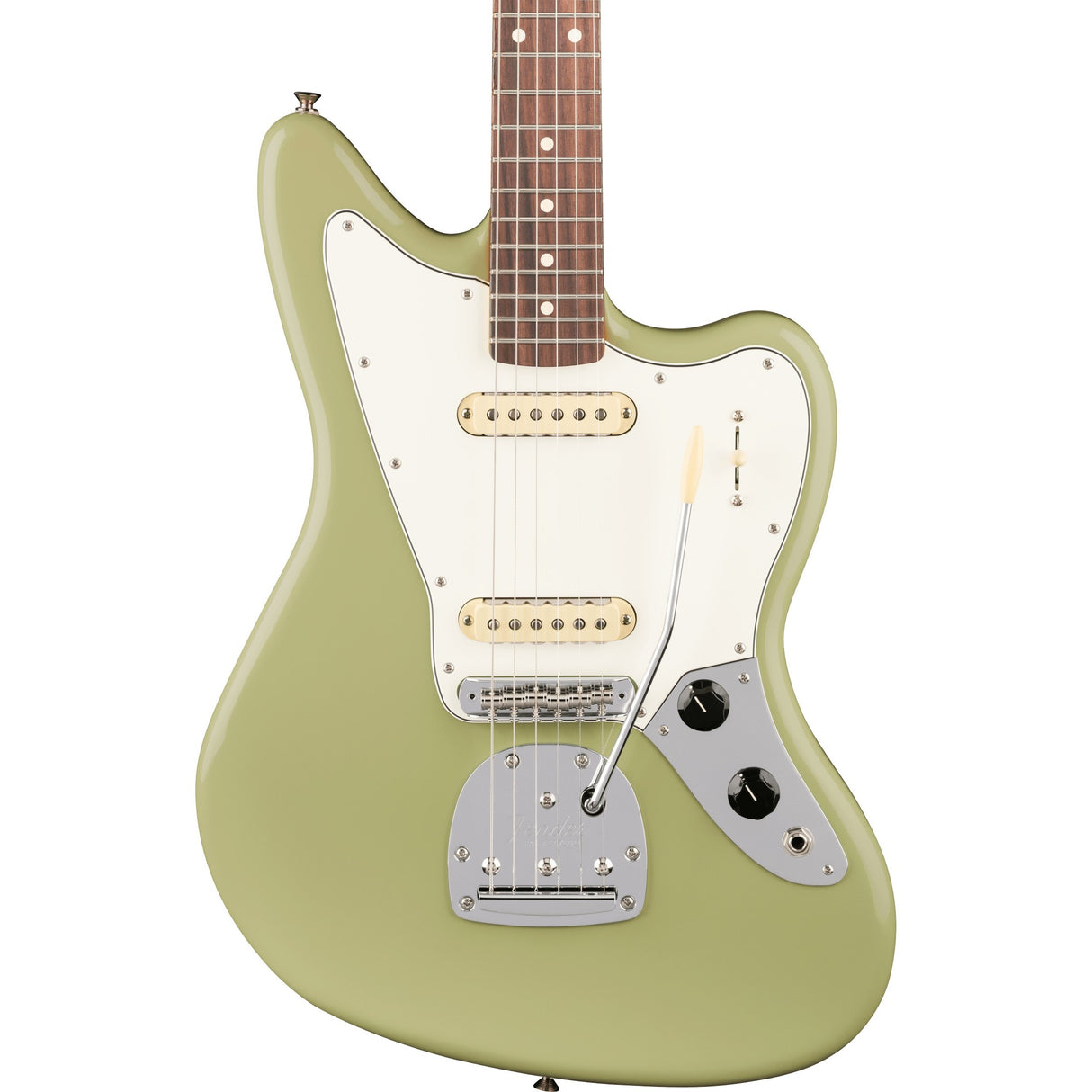 Fender Player II Jaguar Electric Guitar, Rosewood Fingerboard - Birch Green
