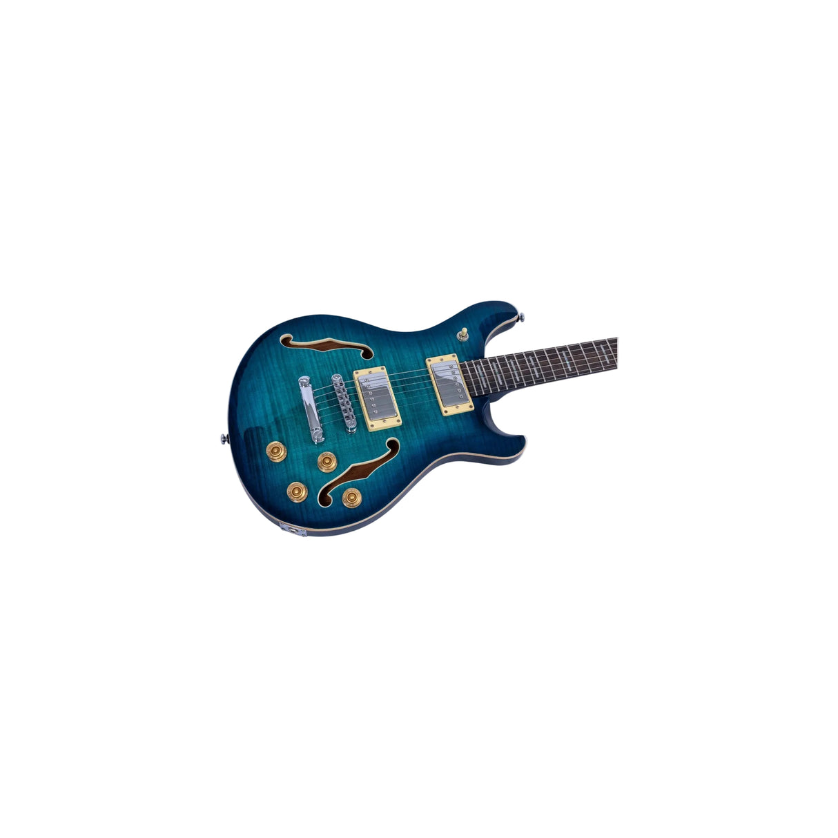 Sire Larry Carlton Q7 Hollowbody Electric Guitar - Transparent Blue