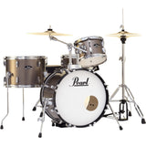Pearl Roadshow Complete 4-Piece Drum Set with Hardware and Cymbals - Bronze Metallic