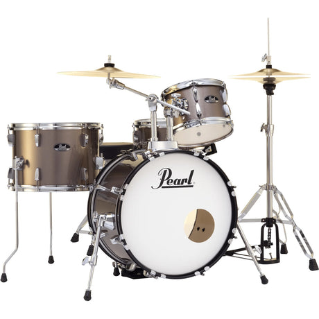 Pearl Roadshow Complete 4-Piece Drum Set with Hardware and Cymbals - Bronze Metallic - Preorder
