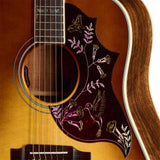 Gibson Custom Shop Hummingbird Elegant Koa Acoustic Electric Guitar - Honey Burst