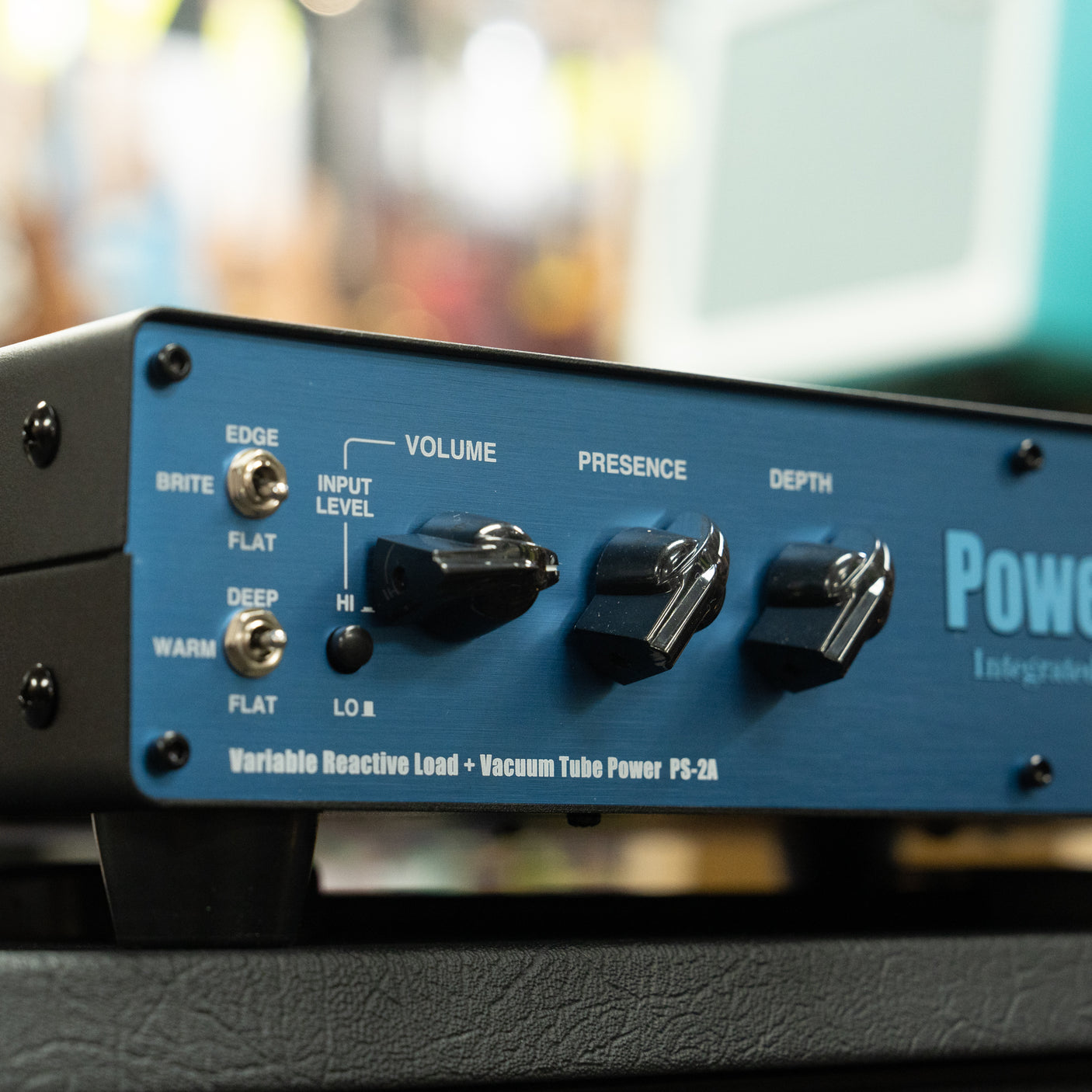 Fryette PS-2A Power Station - Reactive Load with 50W Re-Amp (Attenuator) Sapphire Blue Panel - CHUCKSCLUSIVE 65th Anniversary Edition - New