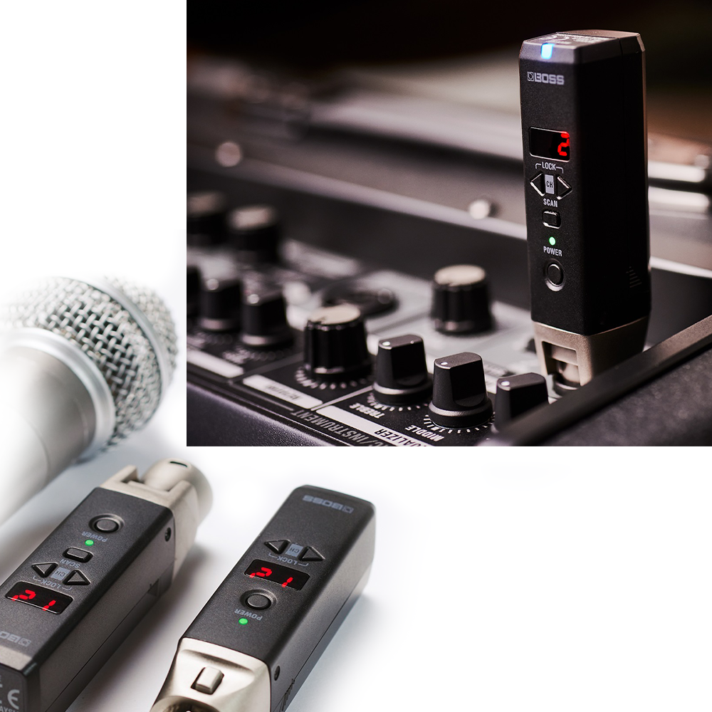 BOSS WL-30XLR Wireless Microphone System - Mint, Open Box
