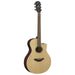 Yamaha APX600M Thinline Acoustic Electric Guitar - Natural Satin - New