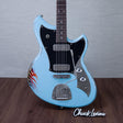Novo Guitars Dealer Limited Edition Serus J Electric Guitar - FOF Daphne Blue over '64 3TB - #26685