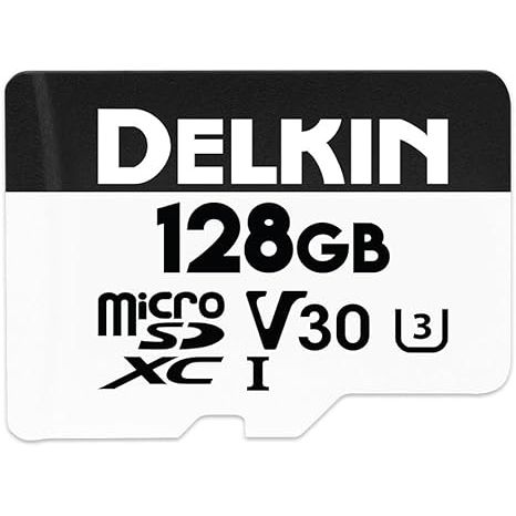 Delkin DDMSDAHS128G 128GB Micro SD Card