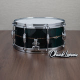 Tama Star Bubinga 6.5x14 Snare Drum - Dark Green Cordia