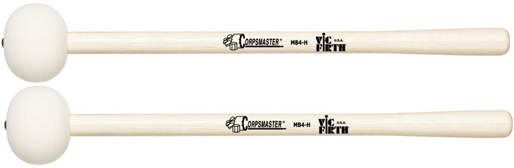 Vic Firth MB4H Corpsmaster Marching Bass Drum Mallet, For 28" - 30" Bass Drums