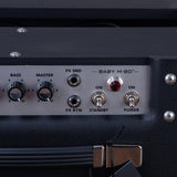 Magnatone Baby M-80 12-Watt 1x10-Inch Tube Combo Guitar Amplifier - Black