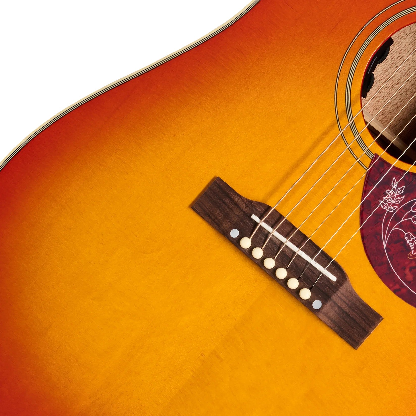 Epiphone Hummingbird Standard Acoustic Electric Guitar - Cherry