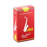 Vandoren Java Red 10-Pack Alto Saxophone Reeds - 2.5