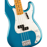 Fender Vintera III Late '60s Precision Electric Bass Guitar, Maple Fingerboard - Lake Placid Blue