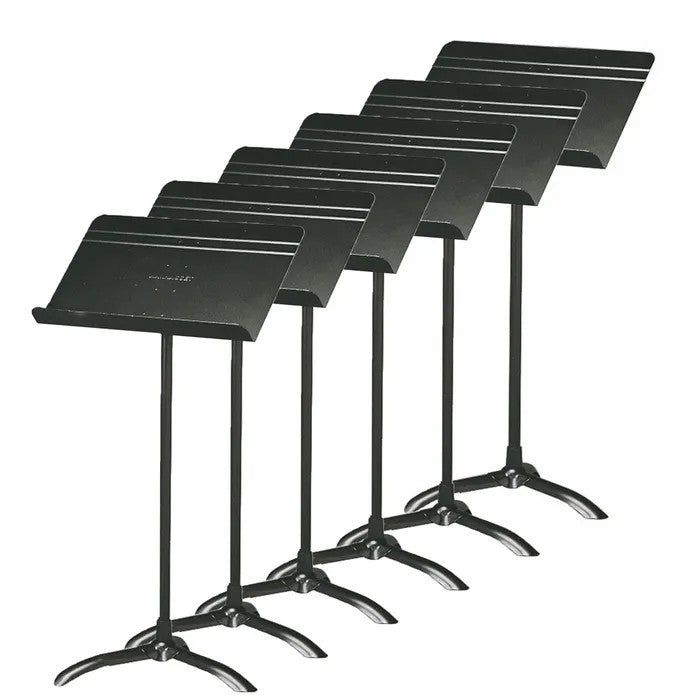 Manhasset M4806 Symphony Music Stands - Box Of 6, Black