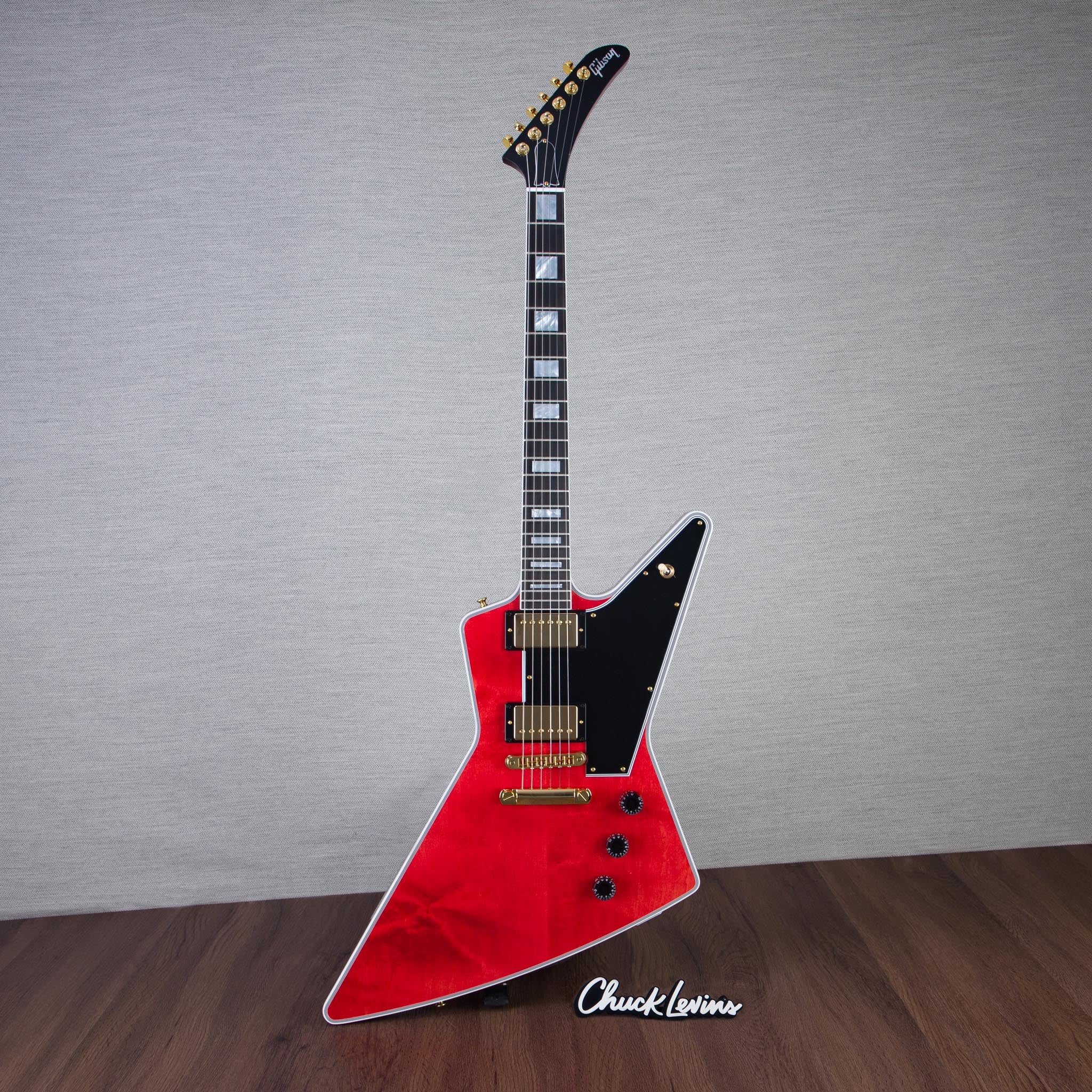 ギター Gibson CustomShop / Explorer Custom Gibson Custom Shop Explorer Custom Ebony « Electric Guitar