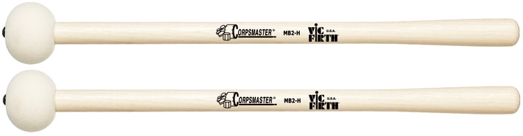 Vic Firth MB2H Corpsmaster Marching Bass Drum Mallet, For 22" - 26" Bass Drums