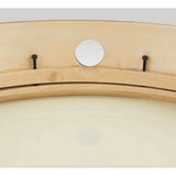LP 20 x 4-Inch Tunable Bendir Frame Drum - Black-to-Natural Fade