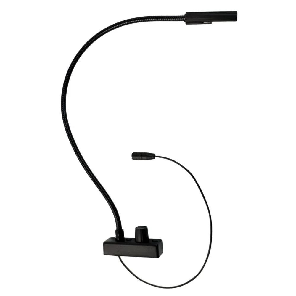 Littlite L18A-LED-BLUE BLUE & White Light LED Task Light L-LED-BLUE Lamp with 18 Gooseneck