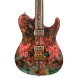 ESP Exhibition Limited Throbber CTM FL Electric Guitar - Natural Amorous Brown - New