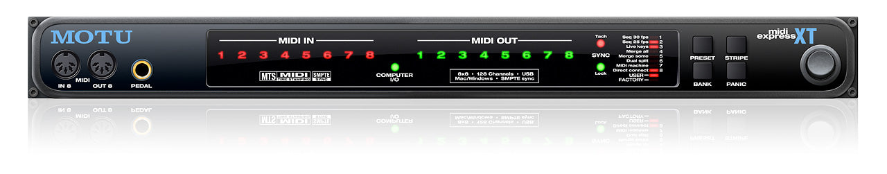 MOTU Midi Express XT – Chuck Levin's Washington Music Center