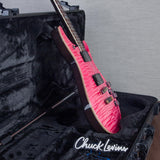 PRS McCarty 594 Electric Guitar - Bonnie Pink With Black Back - #250379536