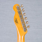 Fender Custom Shop Limited Edition Hotshot Telecaster Electric Guitar Deluxe Closet Classic - Aged Sapphire Blue Transparent - #R122684