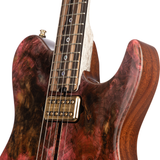 ESP Exhibition Limited Throbber CTM FL Electric Guitar - Natural Amorous Brown - New