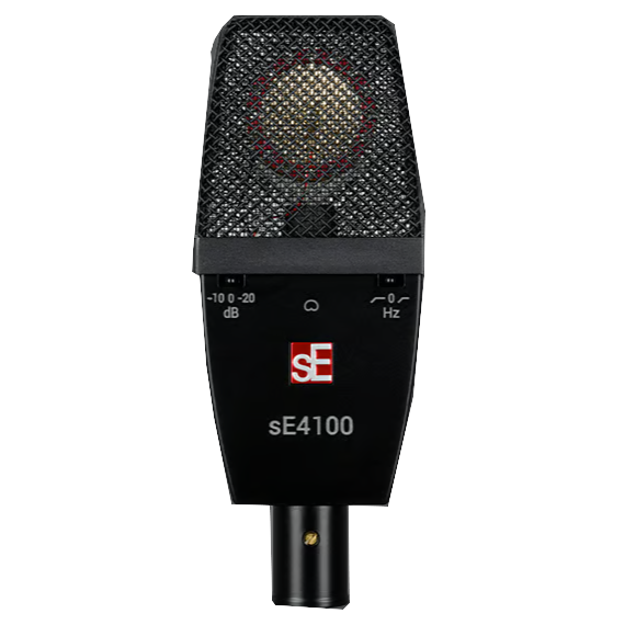 sE Electronics SE4100 Large Diaphragm Vintage Microphone Cardioid Pattern with Shock Mount