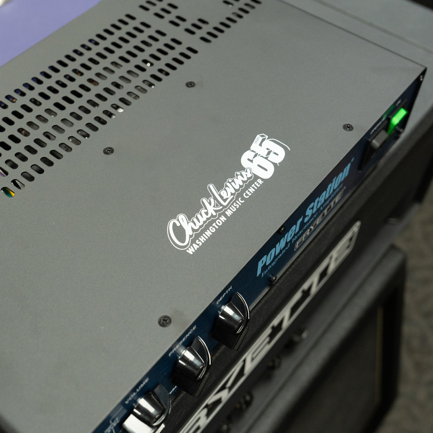 Fryette PS-2A Power Station - Reactive Load with 50W Re-Amp (Attenuator) Sapphire Blue Panel - CHUCKSCLUSIVE 65th Anniversary Edition - New