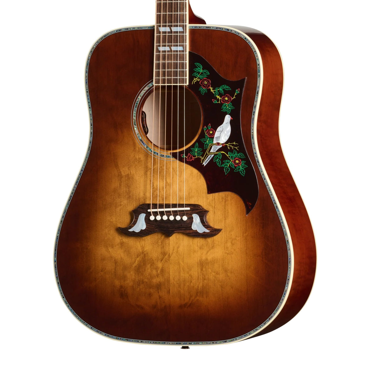 Gibson Custom Shop Limited Edition Dove Anniversary Acoustic Electric Guitar - Cremona Burst