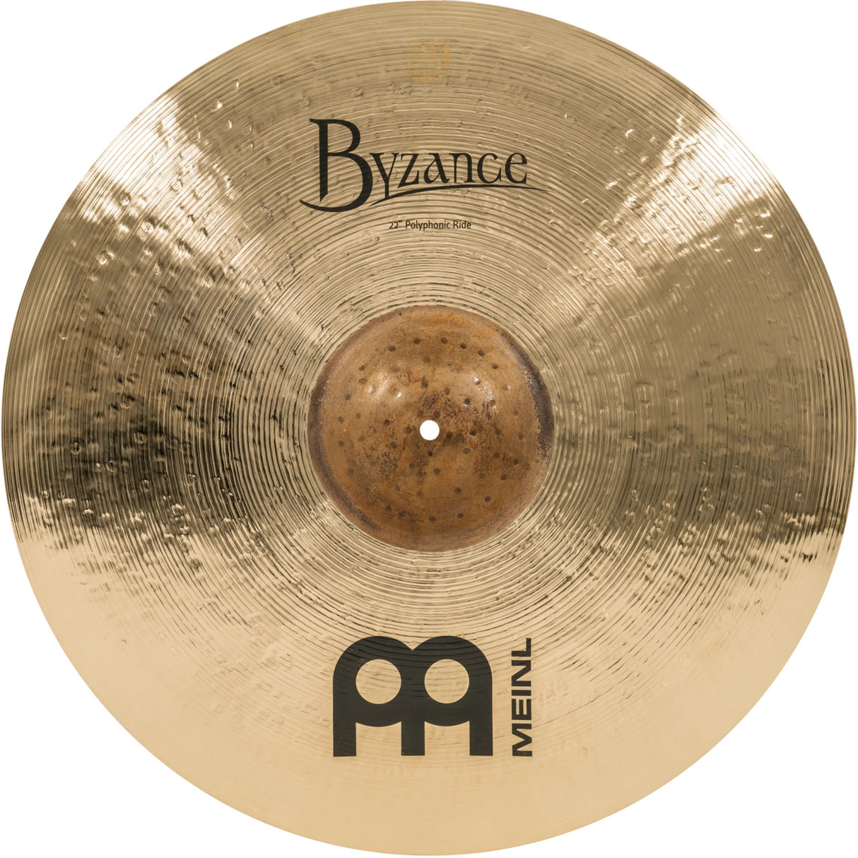 Meinl 22-Inch Byzance Brilliant Polyphonic Ride Cymbal