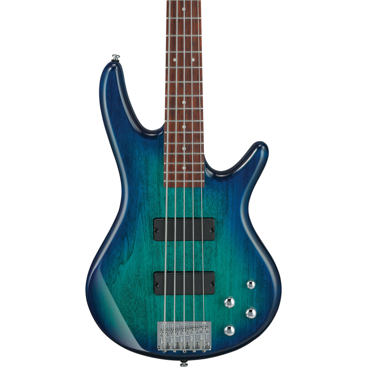 Ibanez Gio GSR205 5-String Electric Bass Guitar - Blue Moon Burst