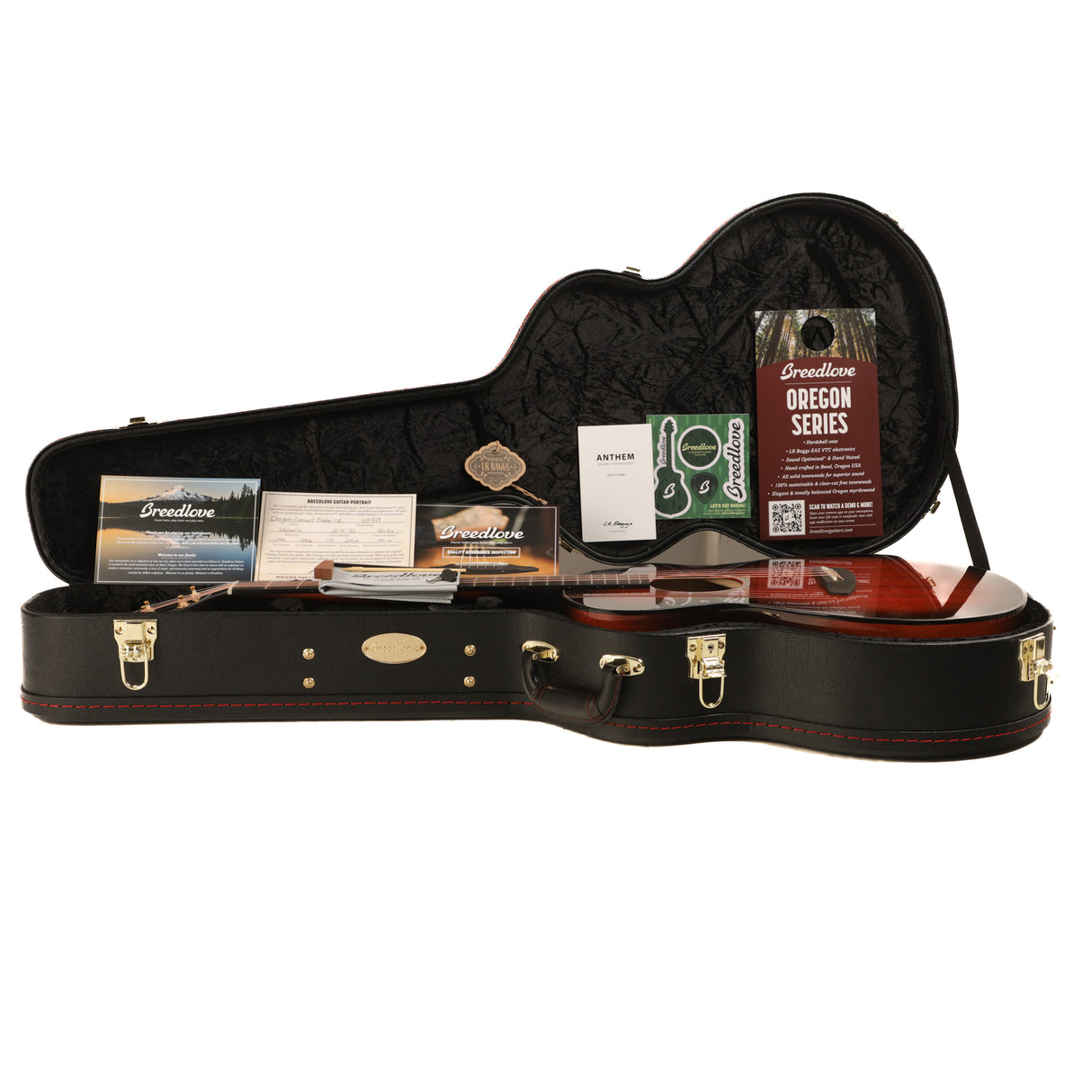 Breedlove Oregon Concert CE LTD Acoustic Electric Guitar - Ember - #27949